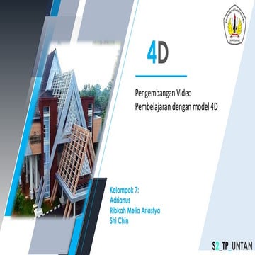 Pengembangan Video Pembelajaran Menggunakan Model 4D: Define, Design ...
