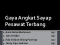 Kelompok 8 (Gaya Angkat Sayap Pesawat Terbang)