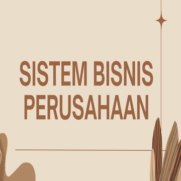 Kelompok 8_Ppt Siste Bisnis Perusahaan.pdf