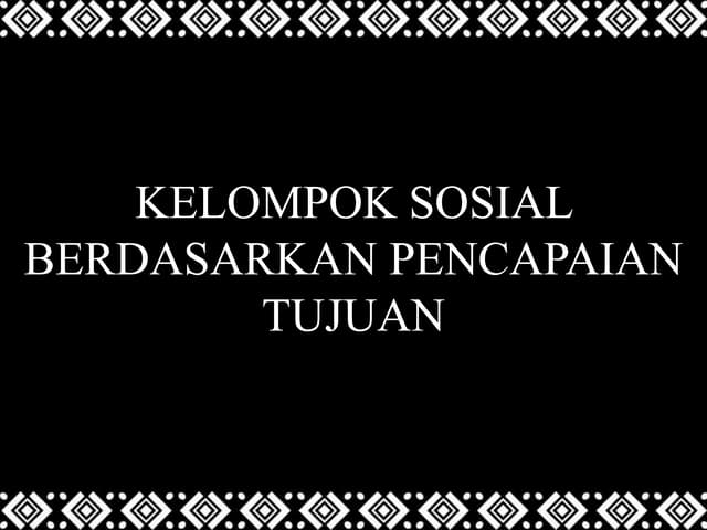 Perbedaan Kelompok Formal dan Informal