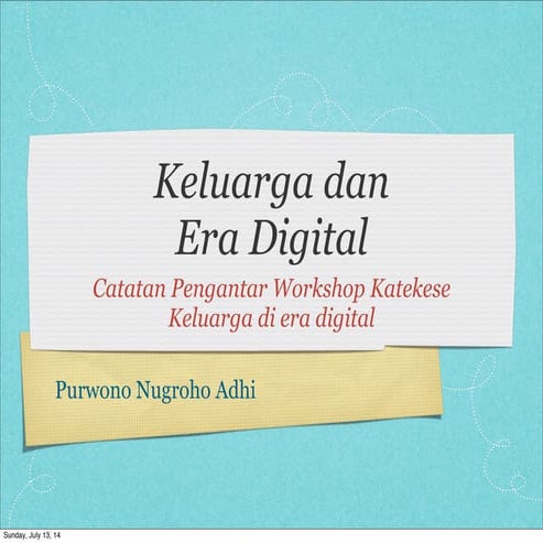 Keluarga Era Digital