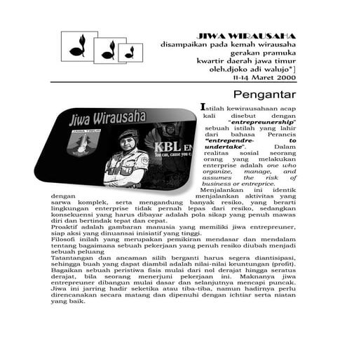 KEMAH WIRA USAHA - KWARDA JATIM 2000 - DJOKO AW