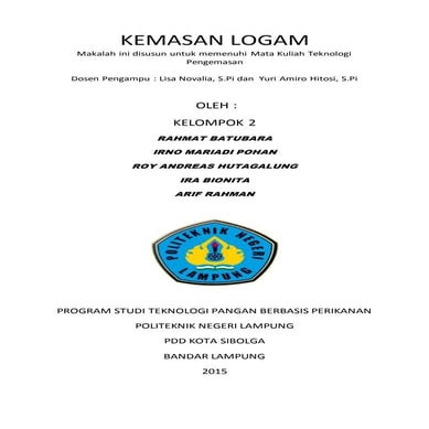 Kemasan logam