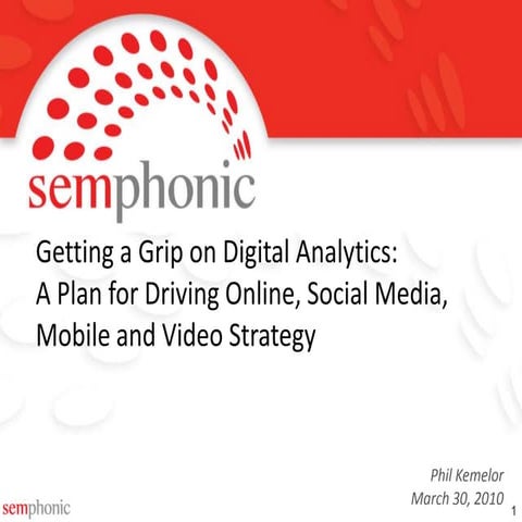 Kemelor Potomac Forum 03 30 10