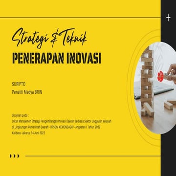 STRATEGY INOVASI DAERAH