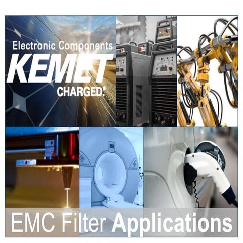 KEMET EMC Filter Applications