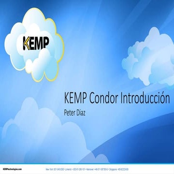 Cóndor solución empresarial para entornos empresariales de KEMP Technologies