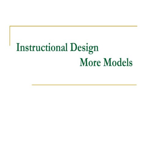 Kemp instructional model