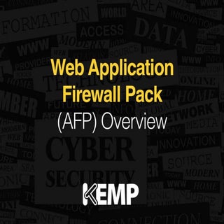 KEMP's Web Application Firewall Pack