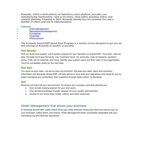 Kenandy | PDF