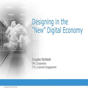Designing in the "New" Digital Economy