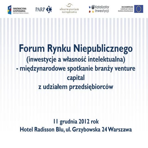 Ken Globerman Presentation - Manging your Business at the Moment of Expansion