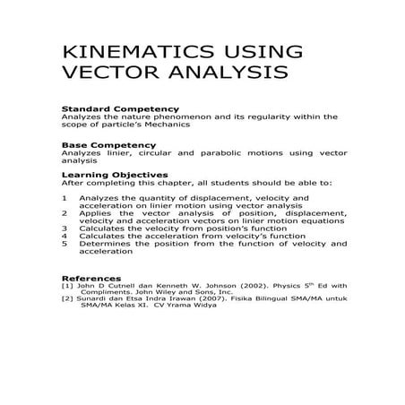 Kenimatics vector