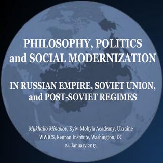 PHILOSOPHY, POLITICS and SOCIAL MO...