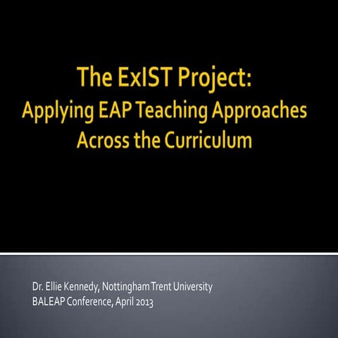 Kennedy ex ist baleap apr 2013 with notes