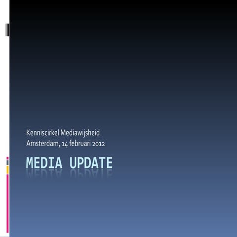 Kenniscirkel Mediawijsheid