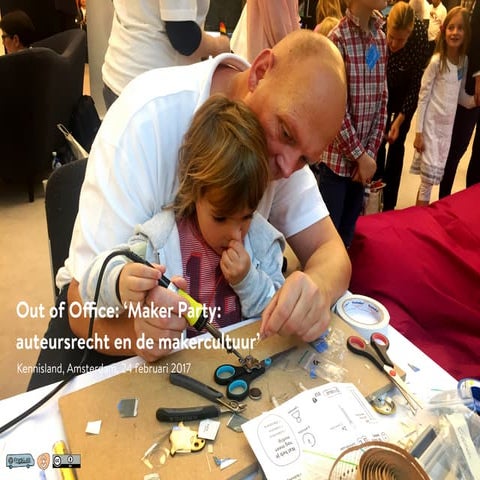 Kennisland Out of Office Maker Party: auteursrecht en de makerscultuur