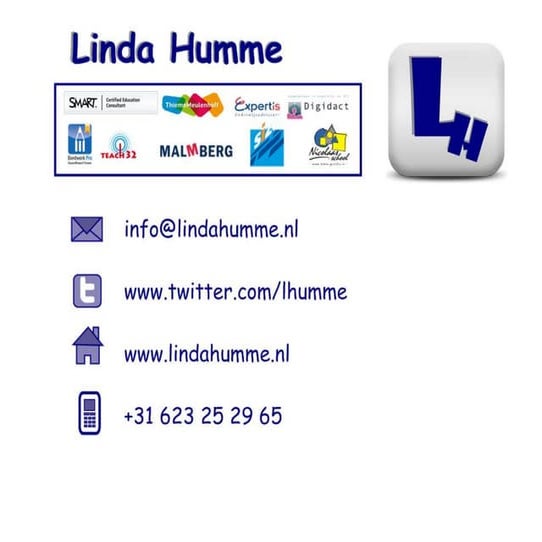 Workshop Linda Humme Kennisnet | PPTX
