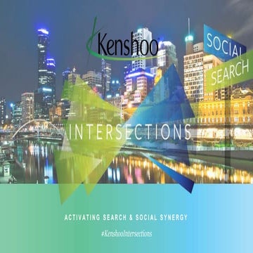 Kenshoo Intersections - Melbourne
