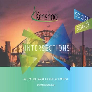 Kenshoo Intersections - Sydney