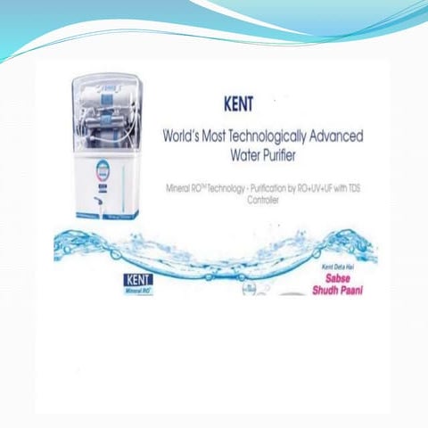 Kent RO Water Purifier