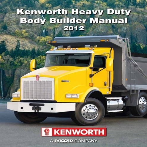 Kenworth W900 User Manual