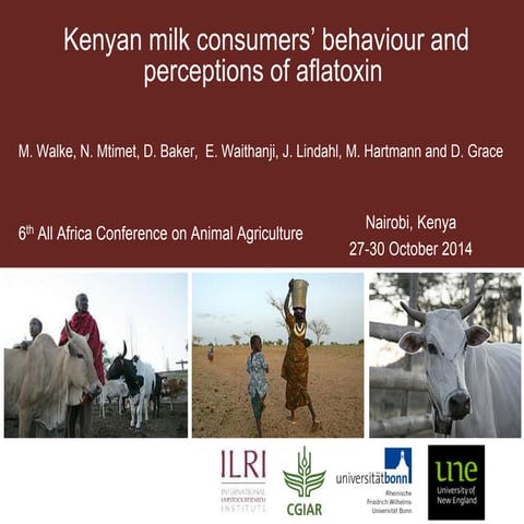 Kenyan milk consumers’ behaviour and perceptions of aflatoxin