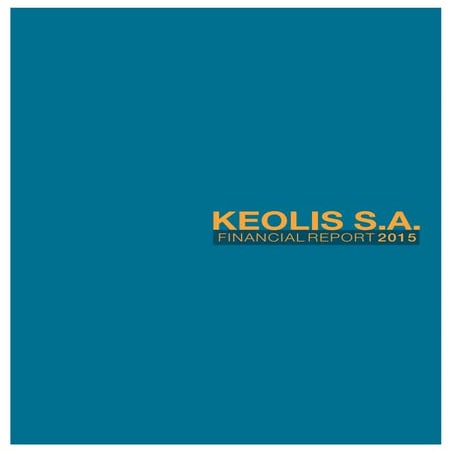 Keolis SA 2015 Financial Report