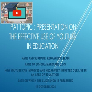 KEORAPETSE TLADI PHASE 2 the effect.pptx