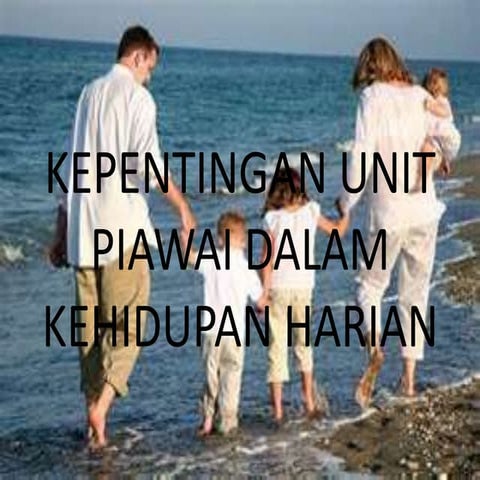 Kepentingan unit piawai dalam kehidupan harian (new)