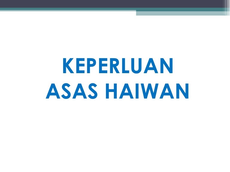 Keperluan Asas Haiwan
