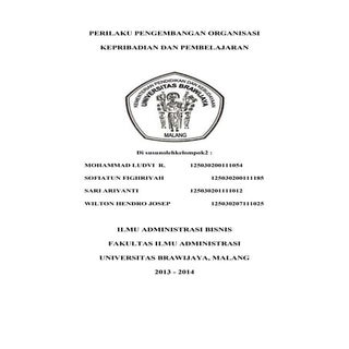 Kepribadian dan-pembelajaran kel 6