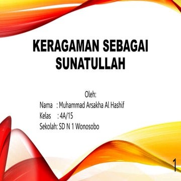 KERAGAMAN sebagai sunatullah.pptx