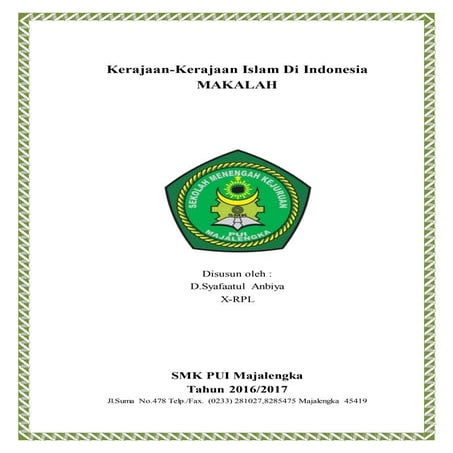 Kerajaan islam di indonesia