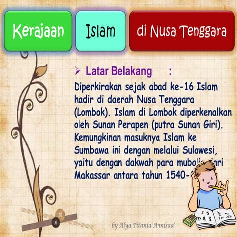 Kerajaan Islam di Nusa Tenggara