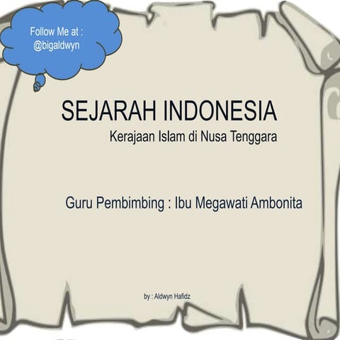 Kerajaan islam di nusa tenggara