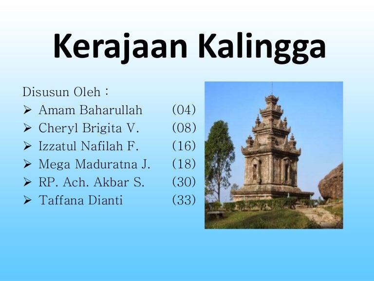 Kerajaan Kalingga Holing
