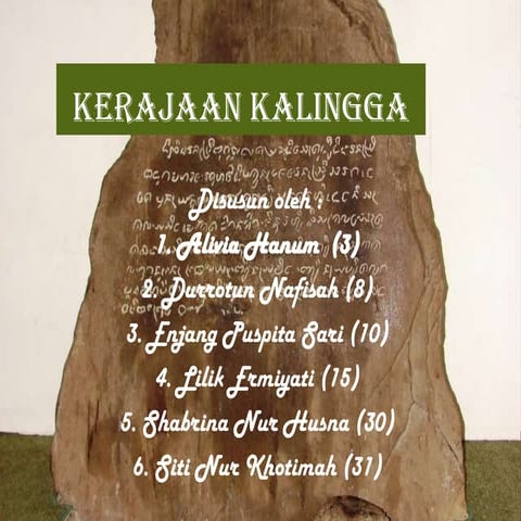 Kerajaan kalingga power point