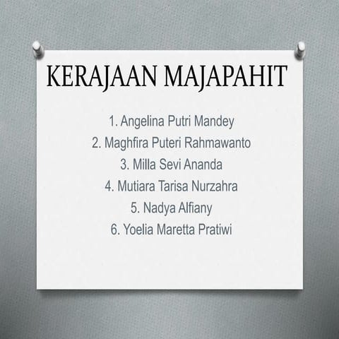 Sejarah Wajib - Kerajaan Majapahit (Kelas X)