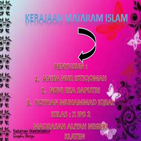 Kerajaan mataram islam