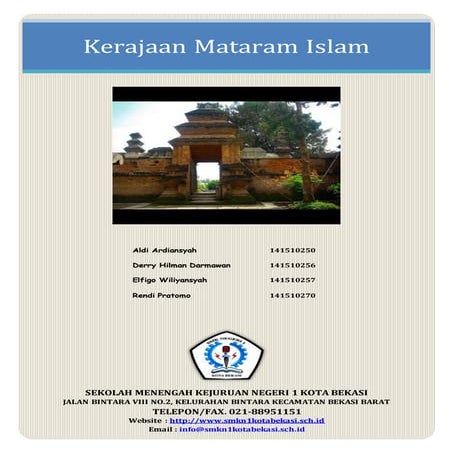 Kerajaan Mataram Islam