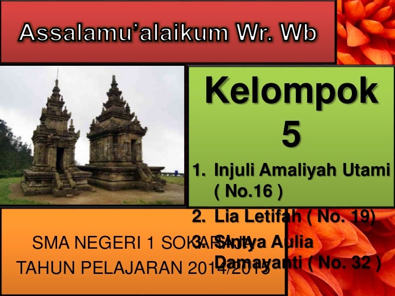 Kerajaan Mataram Kuno Kerajaan Mataram Kuno