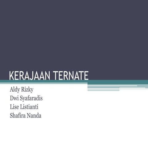 Kerajaan Ternate