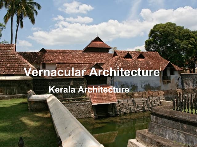 Vernacular architecture of karnataka | PPTX