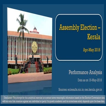 Kerala Assembly Elections 2016