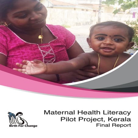 Maternal Health Literacy, Pilot Project, Kerala - Final Report | PDF