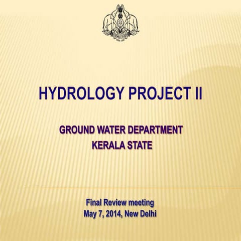 Kerala ground water