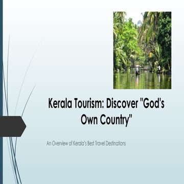 Kerala Tourism | PPTX