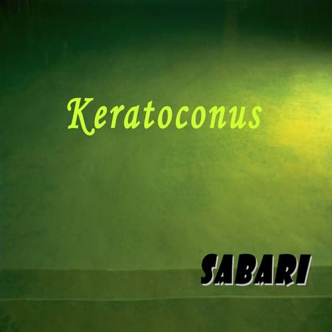 Keratoconus