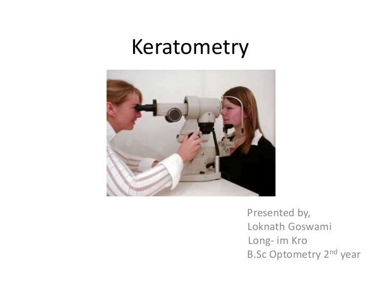 Keratometer and keratometry